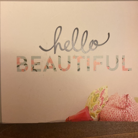 Beautiful Wall Decal 🌸 Floral Letters Nursery Room Wall Decor - Picture 8 of 11